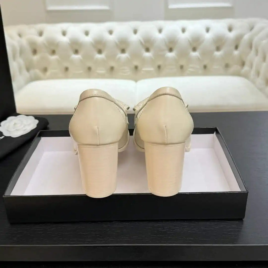 Chanel G46692 Women Shoes Moccasins Lambskin C93702