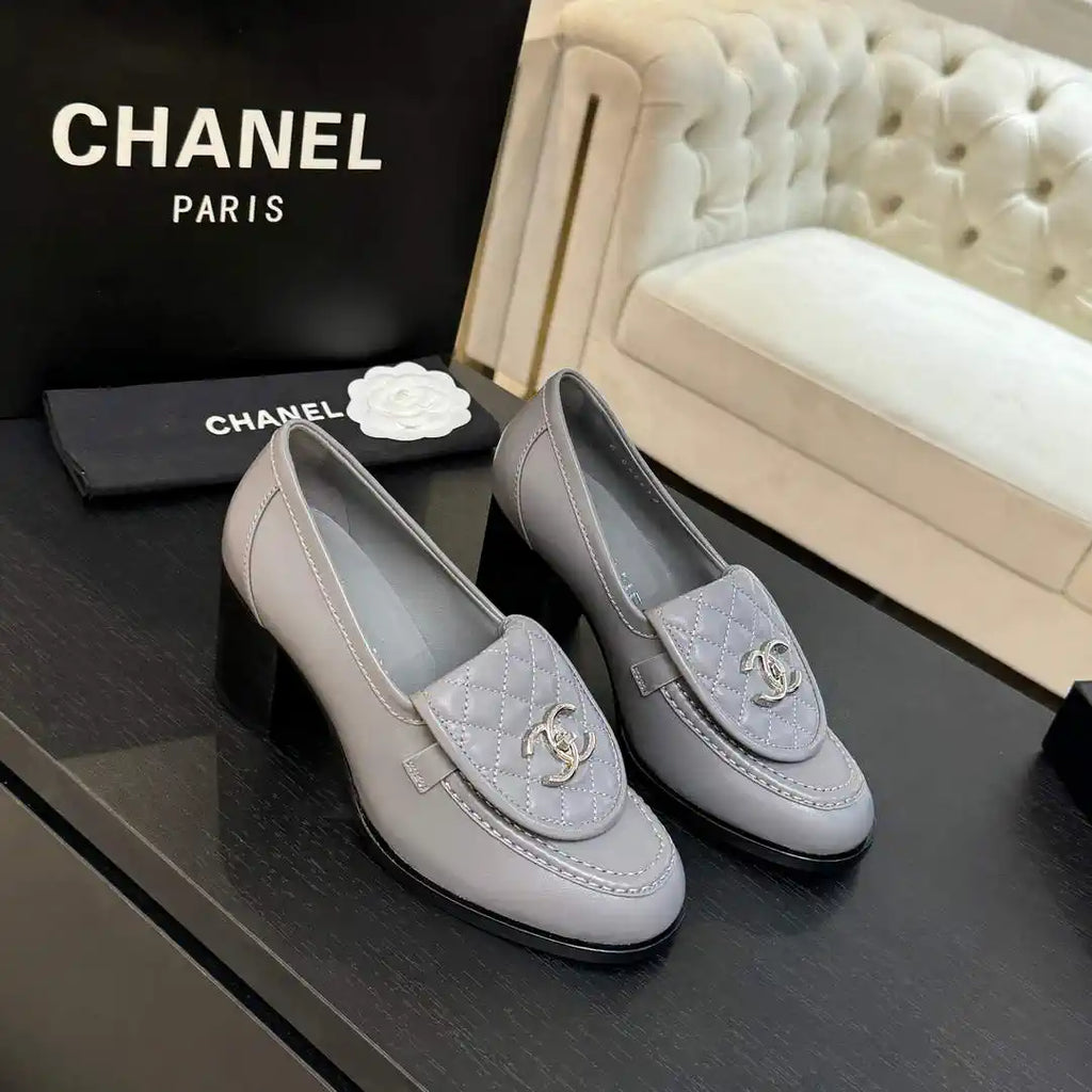 Chanel G46692 Women Shoes Moccasins Lambskin C93703