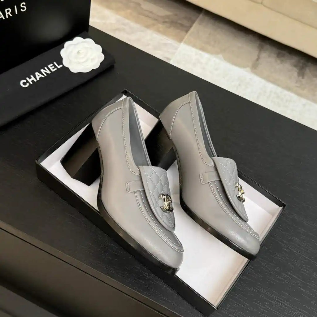 Chanel G46692 Women Shoes Moccasins Lambskin C93703