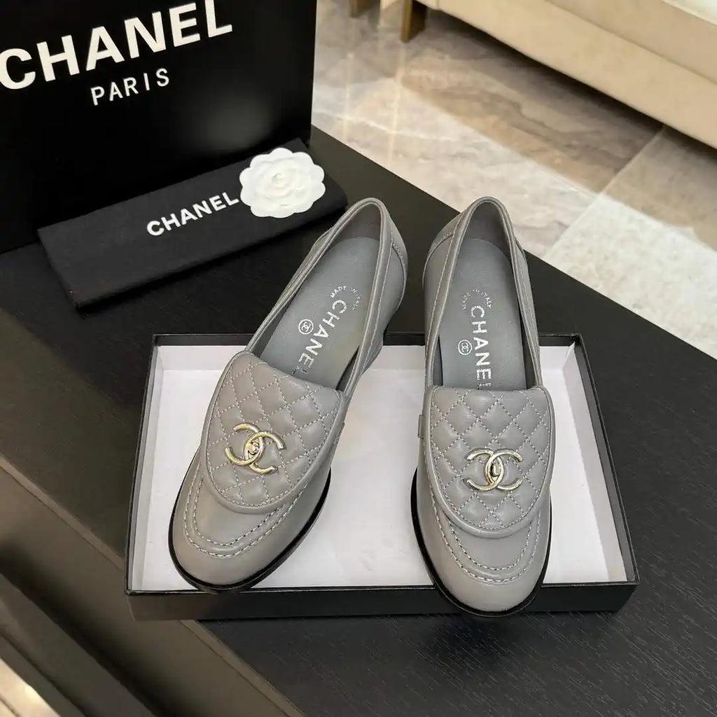 Chanel G46692 Women Shoes Moccasins Lambskin C93703