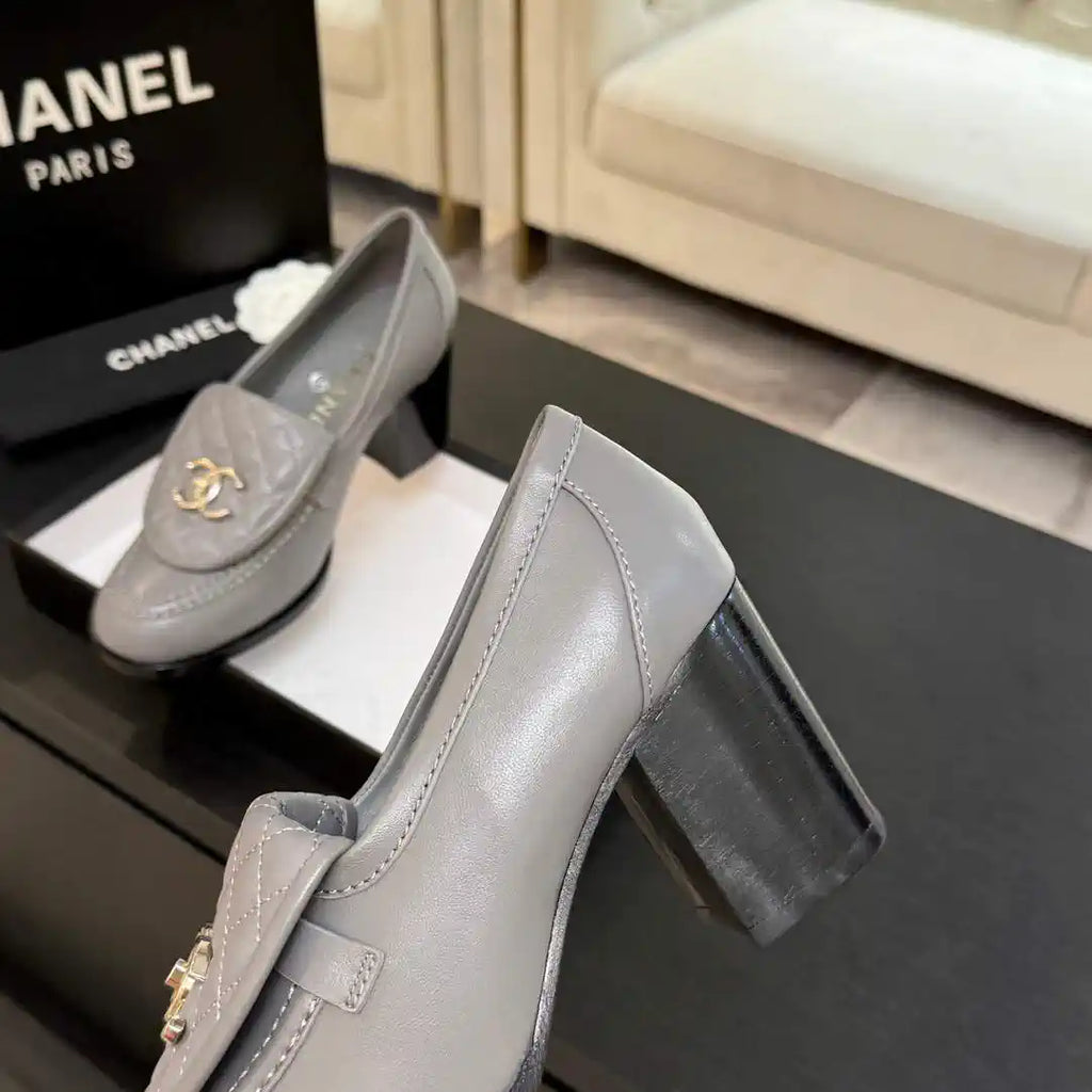Chanel G46692 Women Shoes Moccasins Lambskin C93703