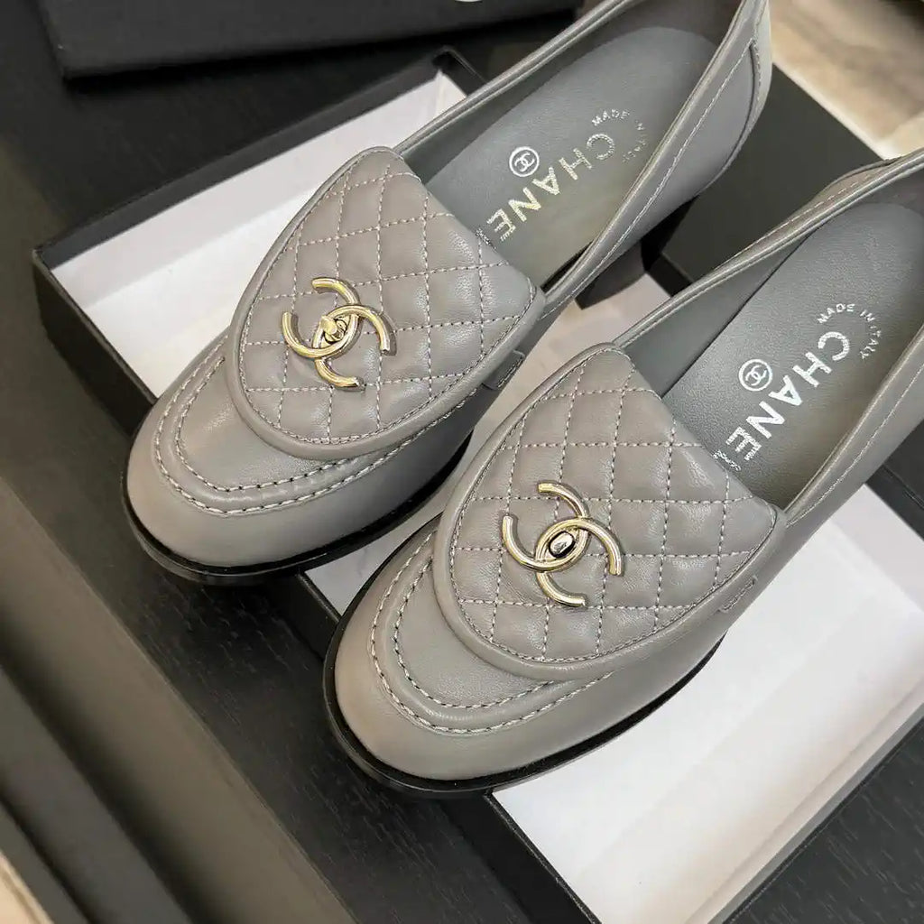 Chanel G46692 Women Shoes Moccasins Lambskin C93703