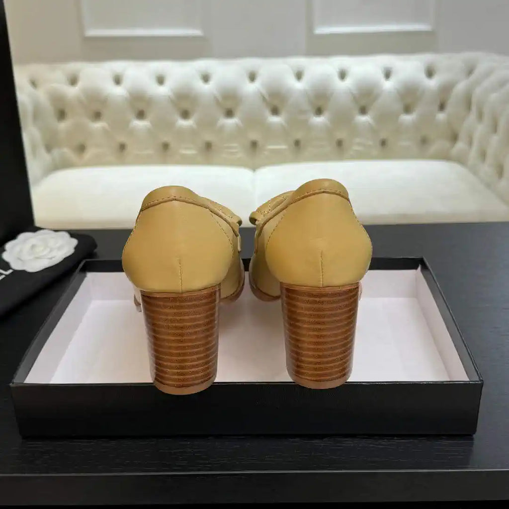 Chanel G46692 Women Shoes Moccasins Lambskin C93704