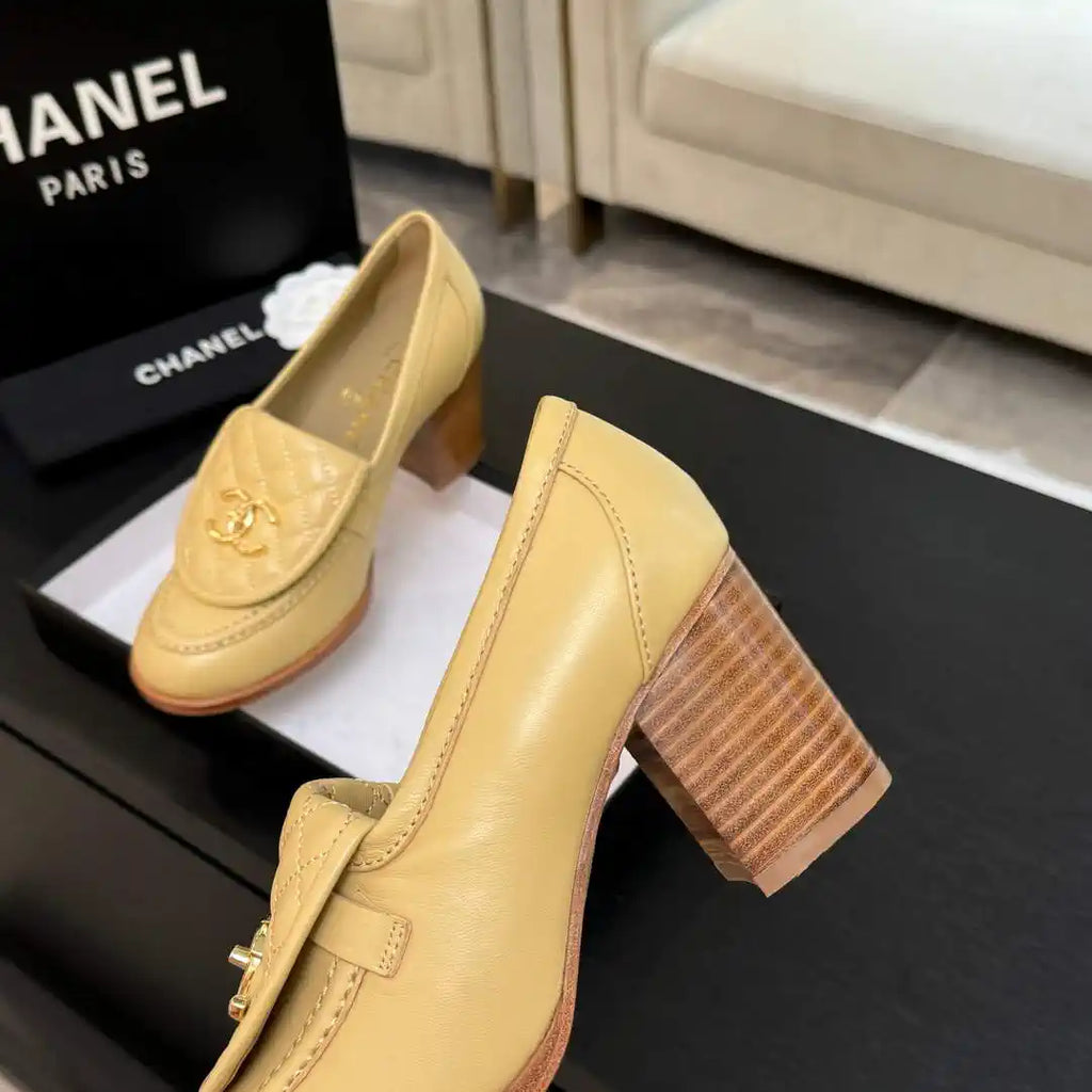 Chanel G46692 Women Shoes Moccasins Lambskin C93704
