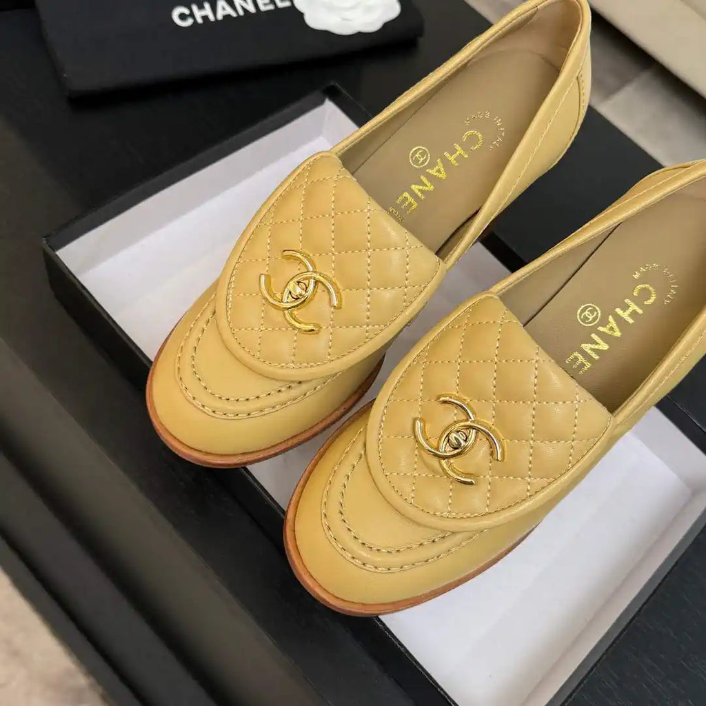 Chanel G46692 Women Shoes Moccasins Lambskin C93704