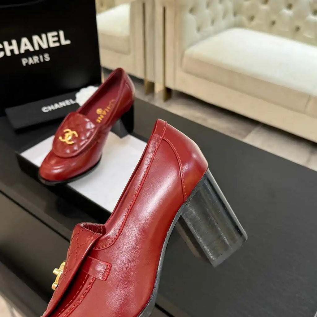 Chanel G46692 Women Shoes Moccasins Lambskin C93705