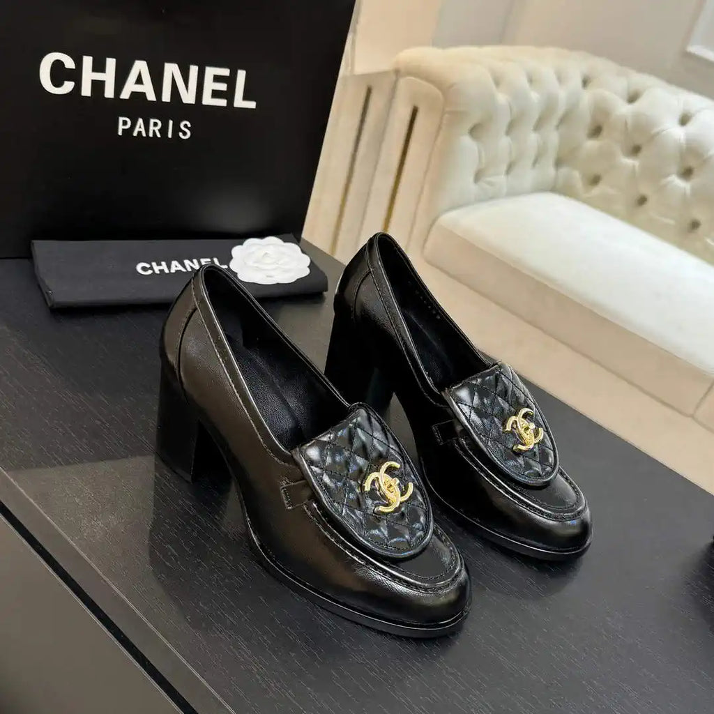 Chanel G46692 Women Shoes Moccasins Lambskin C93707