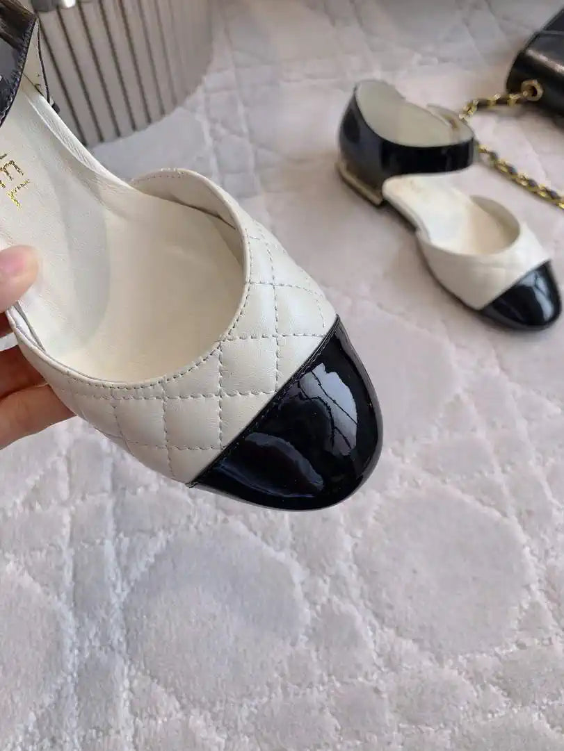 Chanel G46701 Mary Janes Lambskin Patent Calfskin C90313