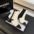 Chanel G46755 Short Boots Stretch Lambskin & Pearl C90330