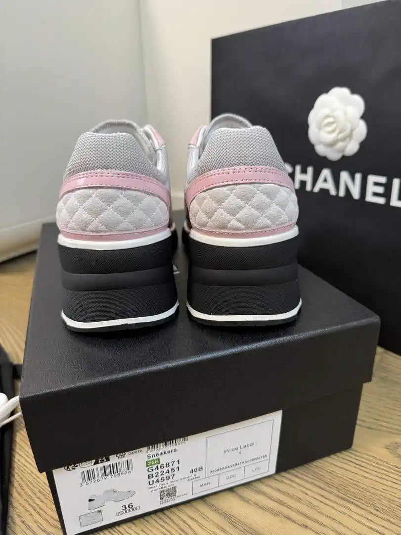 Chanel G46872 Mixed Fibers Suede Calfskin & Calfskin C91361