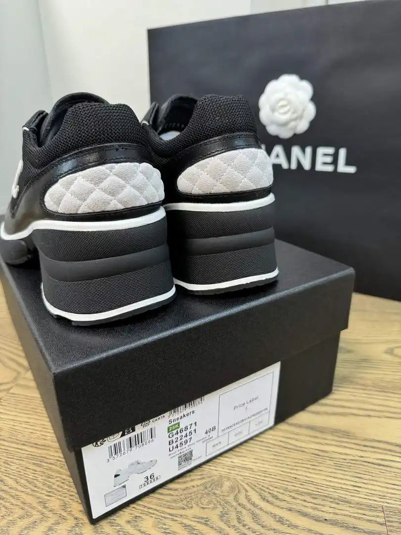 Chanel G46872 Mixed Fibers Suede Calfskin & Calfskin C91362