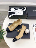 Chanel Giant Pearl Heel Mary Jane Shoes C93684