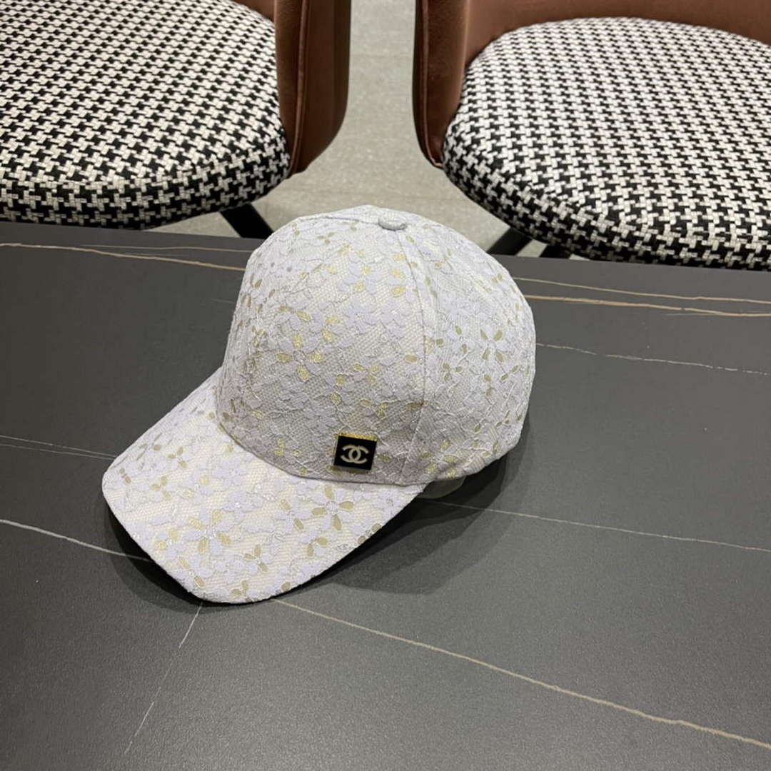 Chanel Hat Designer Chanel Baseball Cap C88136 - Default Title - View 1