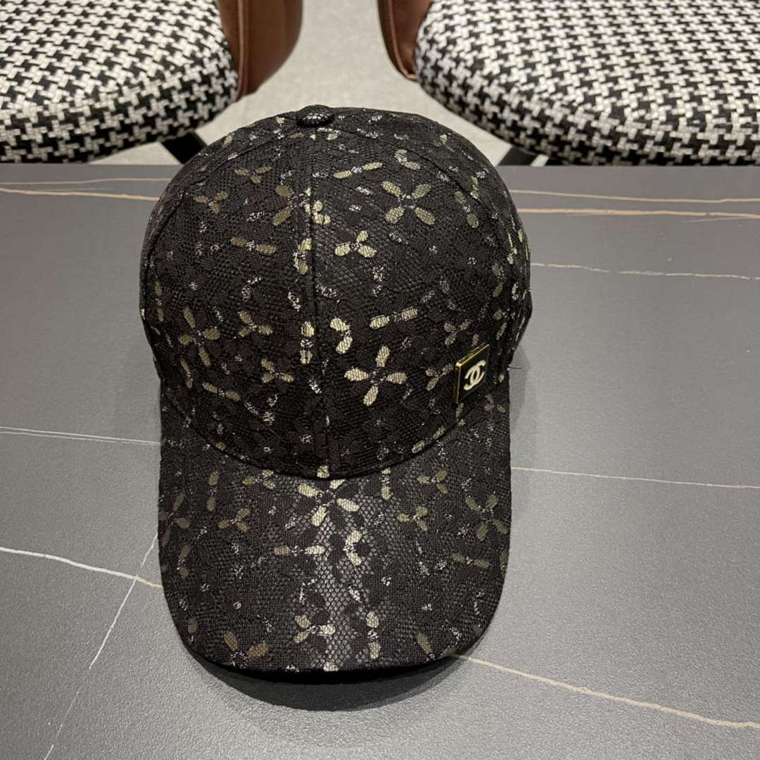 Chanel Hat Designer Chanel Baseball Cap C88138 - Default Title - View 1