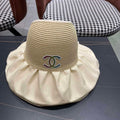 Chanel Hat Designer Chanel Sun Hat C88135 - Default Title - View 1