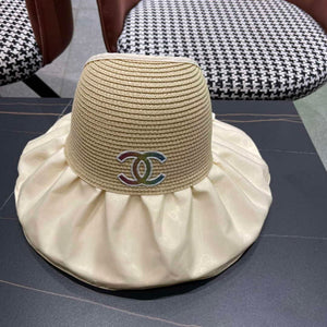 Chanel Hat Designer Chanel Sun Hat C88135 - Default Title - View 1