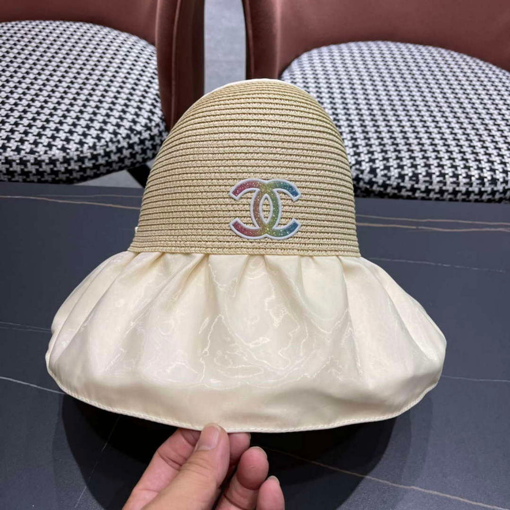 Chanel Hat Designer Chanel Sun Hat C88135