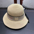 Chanel Hat Designer Chanel Woven Straw Hat C88130 - Default Title - View 1