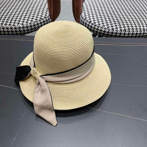 Chanel Hat Designer Chanel Woven Straw Hat C88130 - Default Title - View 5
