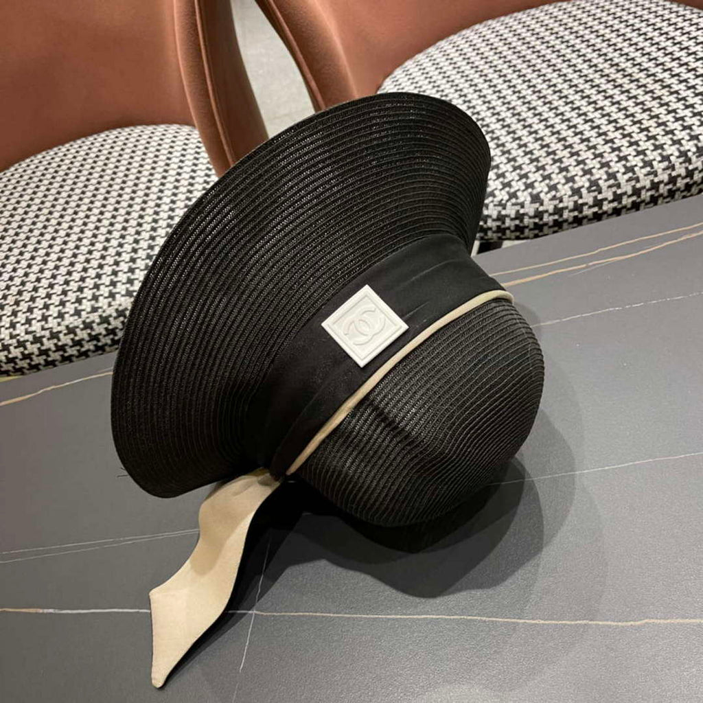 Chanel Hat Designer Chanel Woven Straw Hat C88131