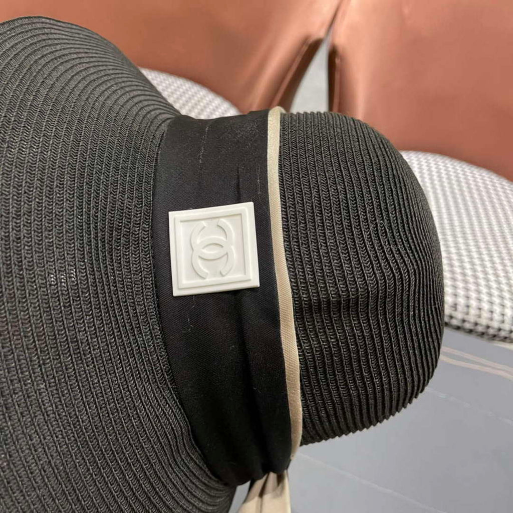 Chanel Hat Designer Chanel Woven Straw Hat C88131