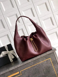 Chanel Hobo Bag 26C Lambskin AS5799 Wine red