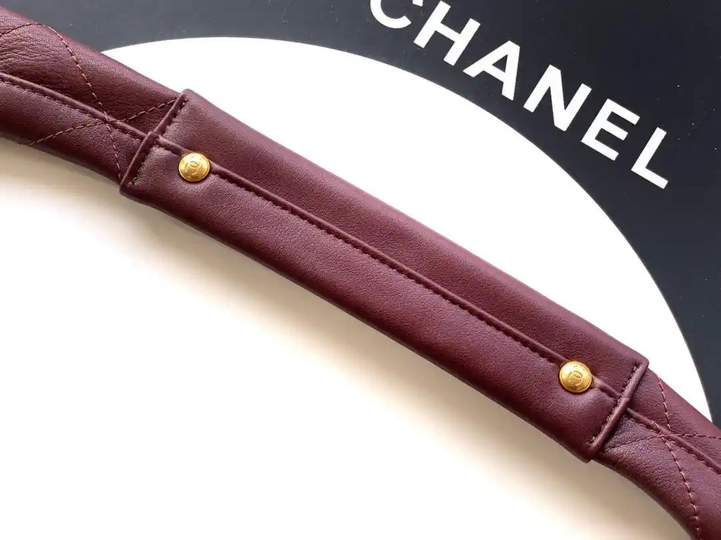 Chanel Hobo Bag 26C Lambskin AS5799 Wine red