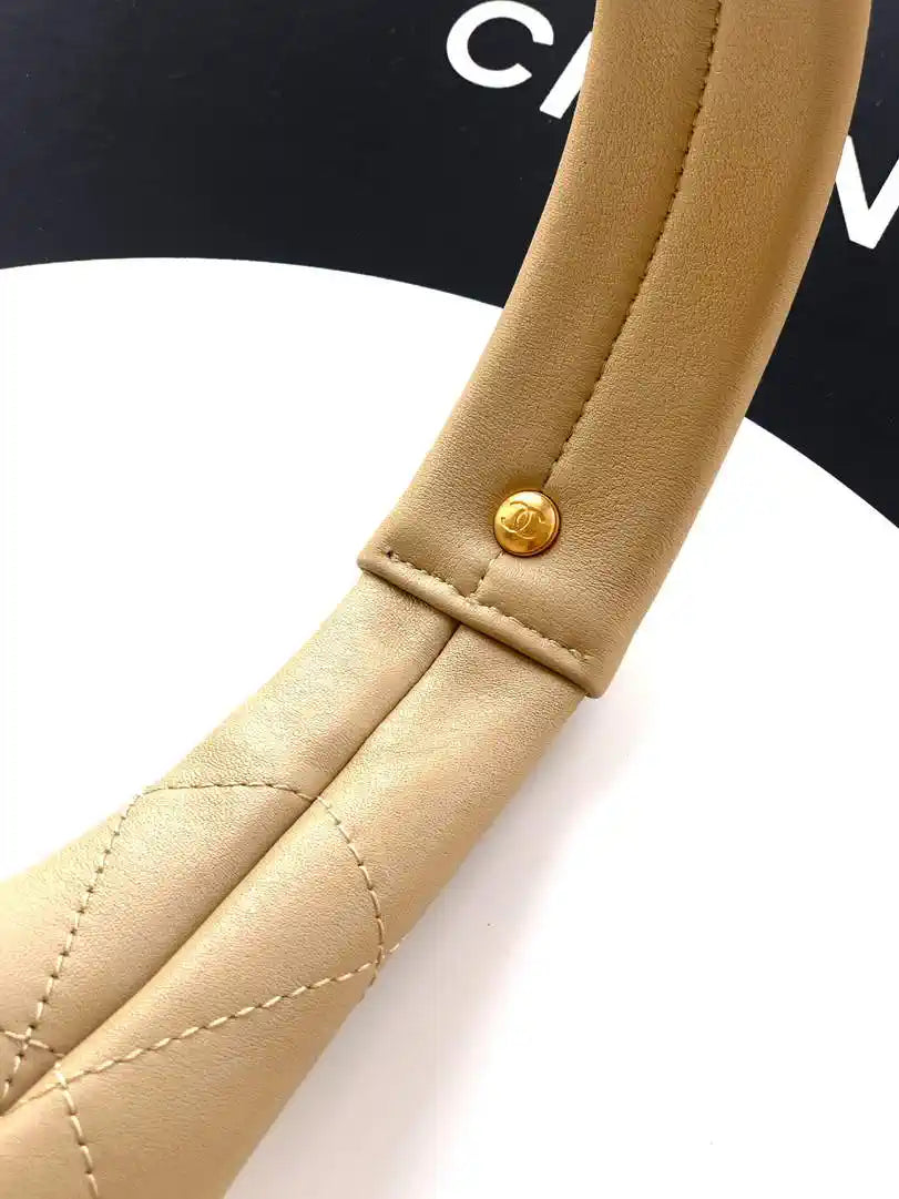 Chanel Hobo Bag 26C Lambskin AS5799 Apricot