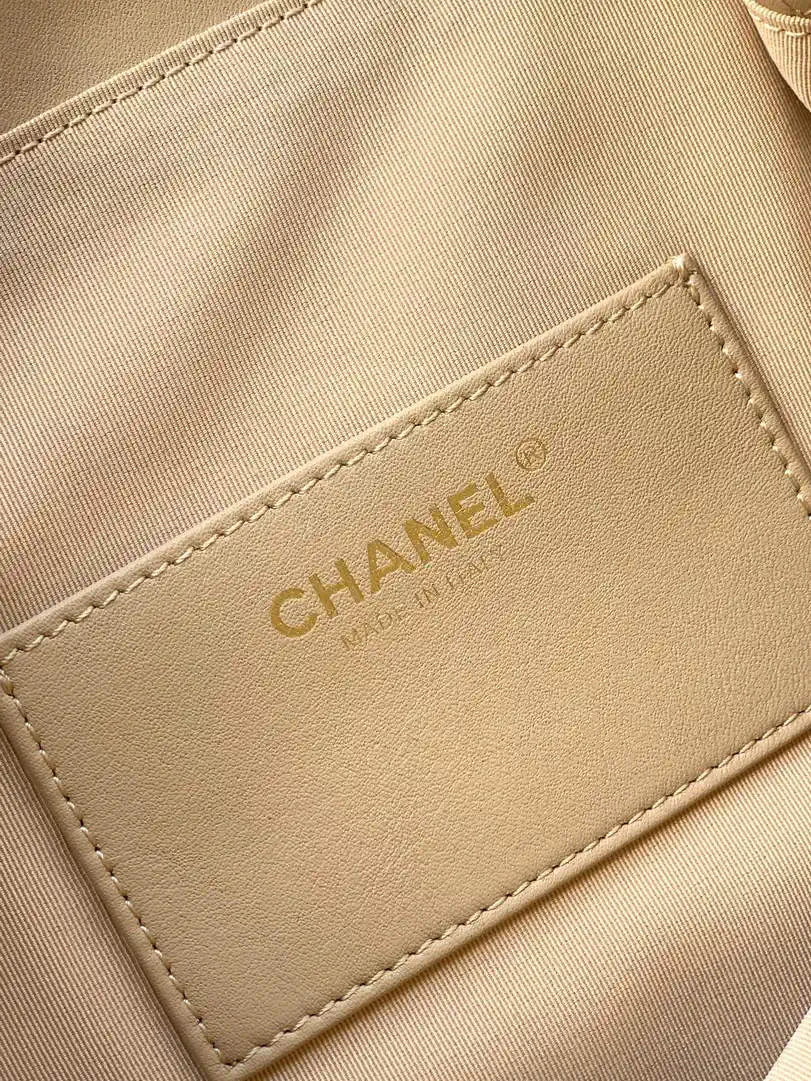 Chanel Hobo Bag 26C Lambskin AS5799 Apricot