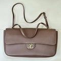 Chanel Maxi Flapbag Grained calfskin & gold-tone metal AS6231 Light brown - Gold - View 1
