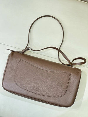 Chanel Maxi Flapbag Grained calfskin & gold-tone metal AS6231 Light brown - Gold - View 16