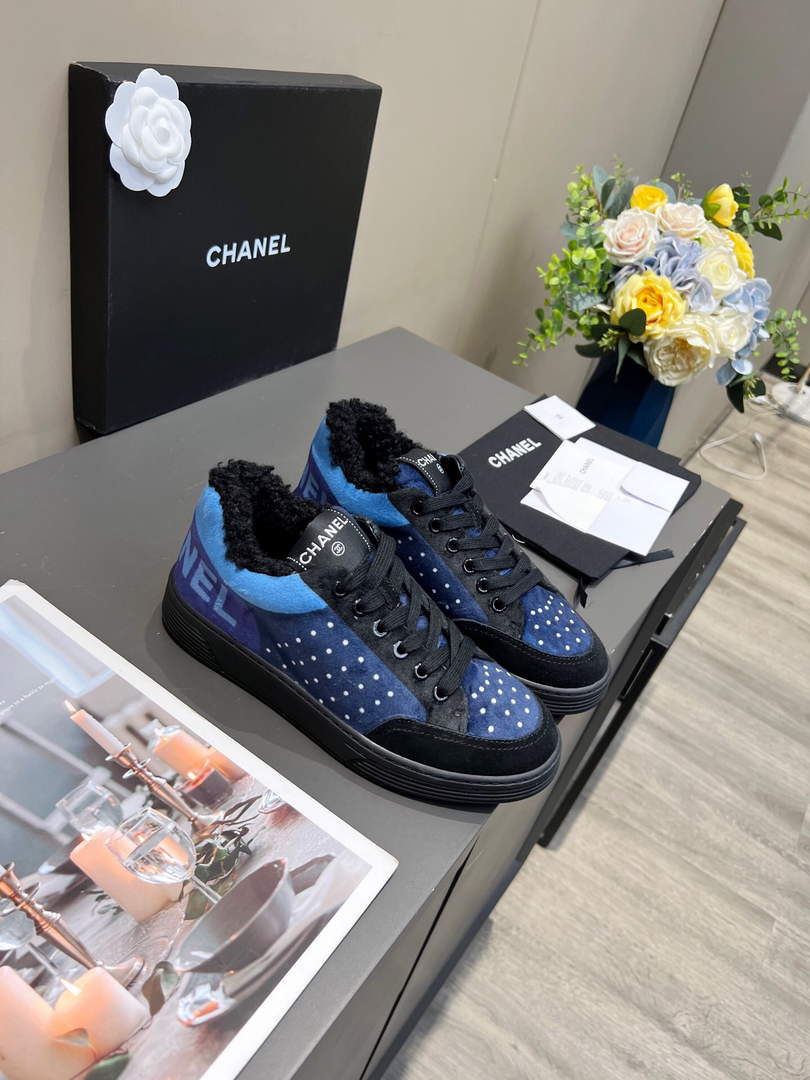 Chanel Men Women's Sneaker Designer Chanel Tennis Shoes C90090