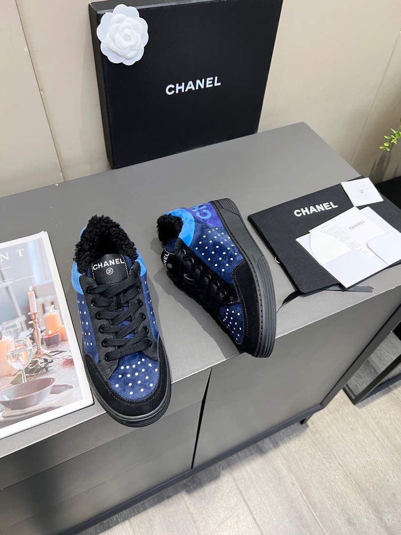 Chanel Men Women's Sneaker Designer Chanel Tennis Shoes C90090