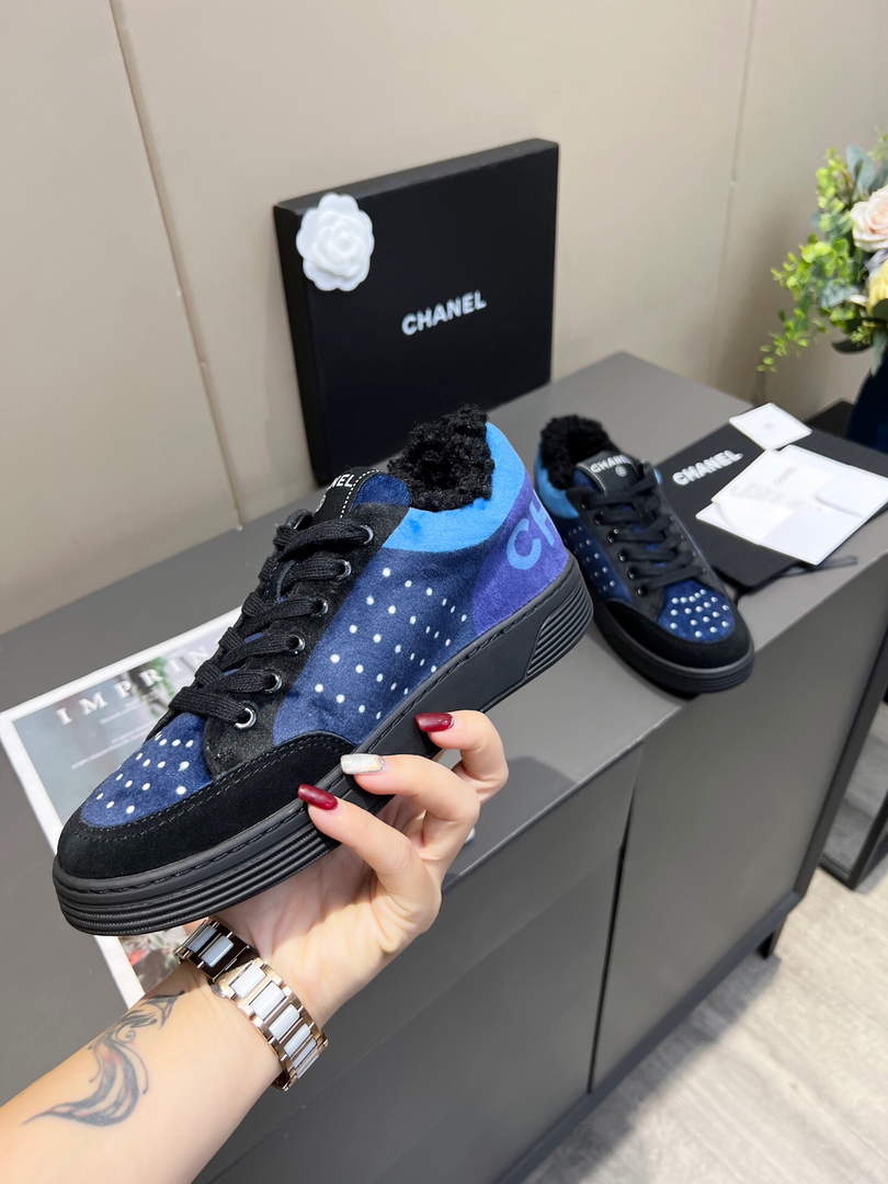 Chanel Men Women's Sneaker Designer Chanel Tennis Shoes C90090
