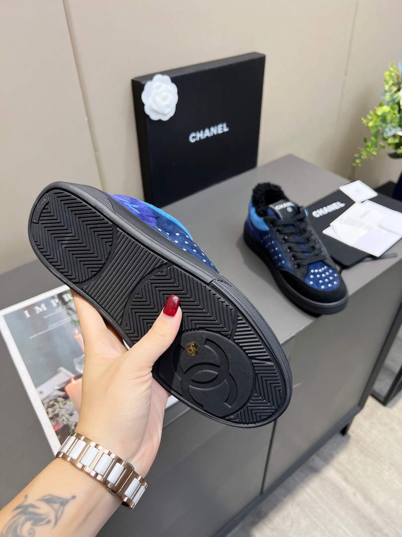 Chanel Men Women's Sneaker Designer Chanel Tennis Shoes C90090