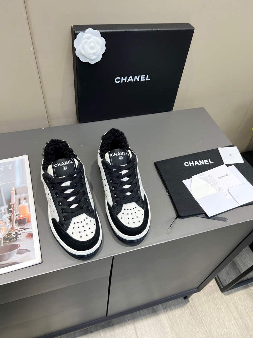 Chanel Men Women's Sneaker Designer Chanel Tennis Shoes C90091