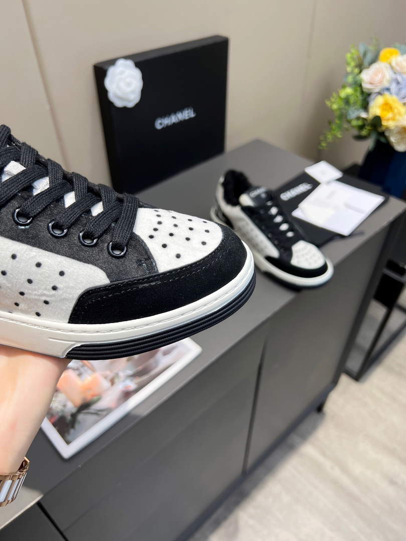 Chanel Men Women's Sneaker Designer Chanel Tennis Shoes C90091