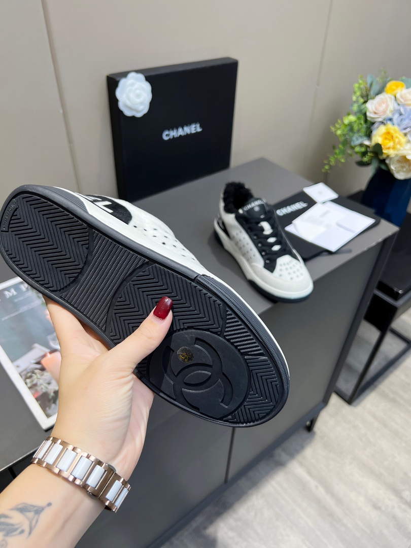 Chanel Men Women's Sneaker Designer Chanel Tennis Shoes C90091