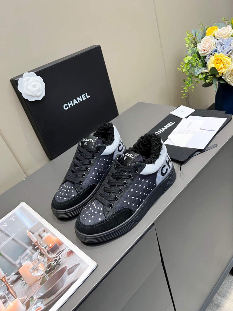 Chanel Men Women's Sneaker Designer Chanel Tennis Shoes C90092