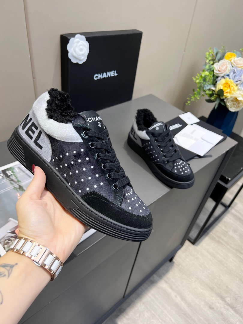 Chanel Men Women's Sneaker Designer Chanel Tennis Shoes C90092