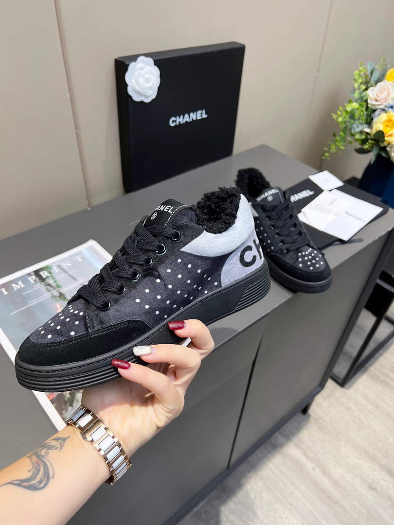 Chanel Men Women's Sneaker Designer Chanel Tennis Shoes C90092