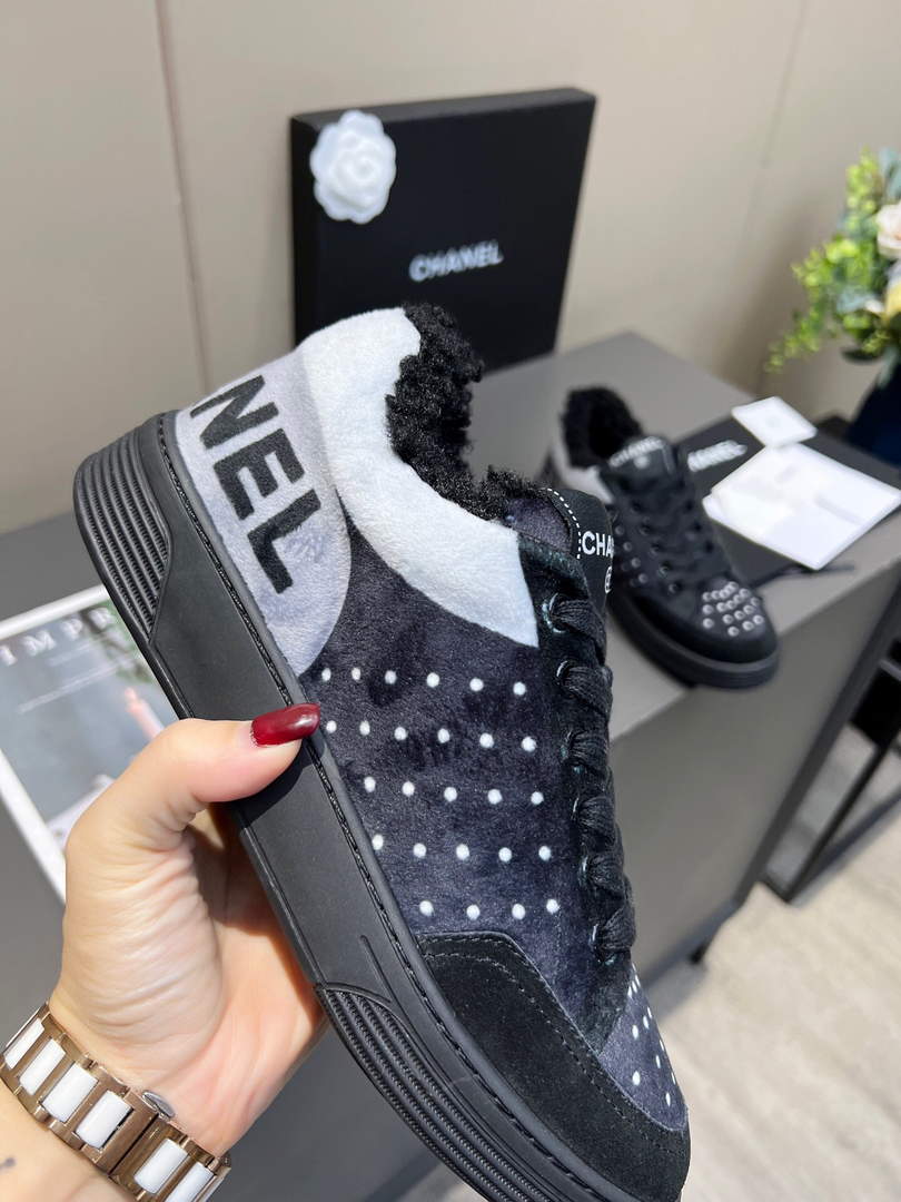 Chanel Men Women's Sneaker Designer Chanel Tennis Shoes C90092