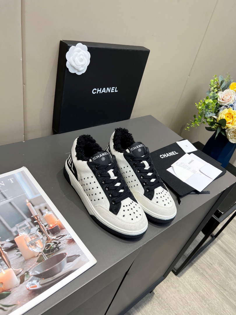 Chanel Men Women's Sneaker Designer Chanel Tennis Shoes C90093