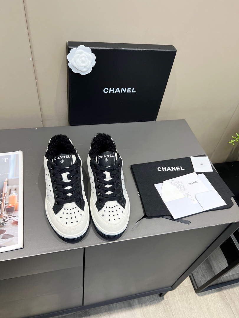Chanel Men Women's Sneaker Designer Chanel Tennis Shoes C90093
