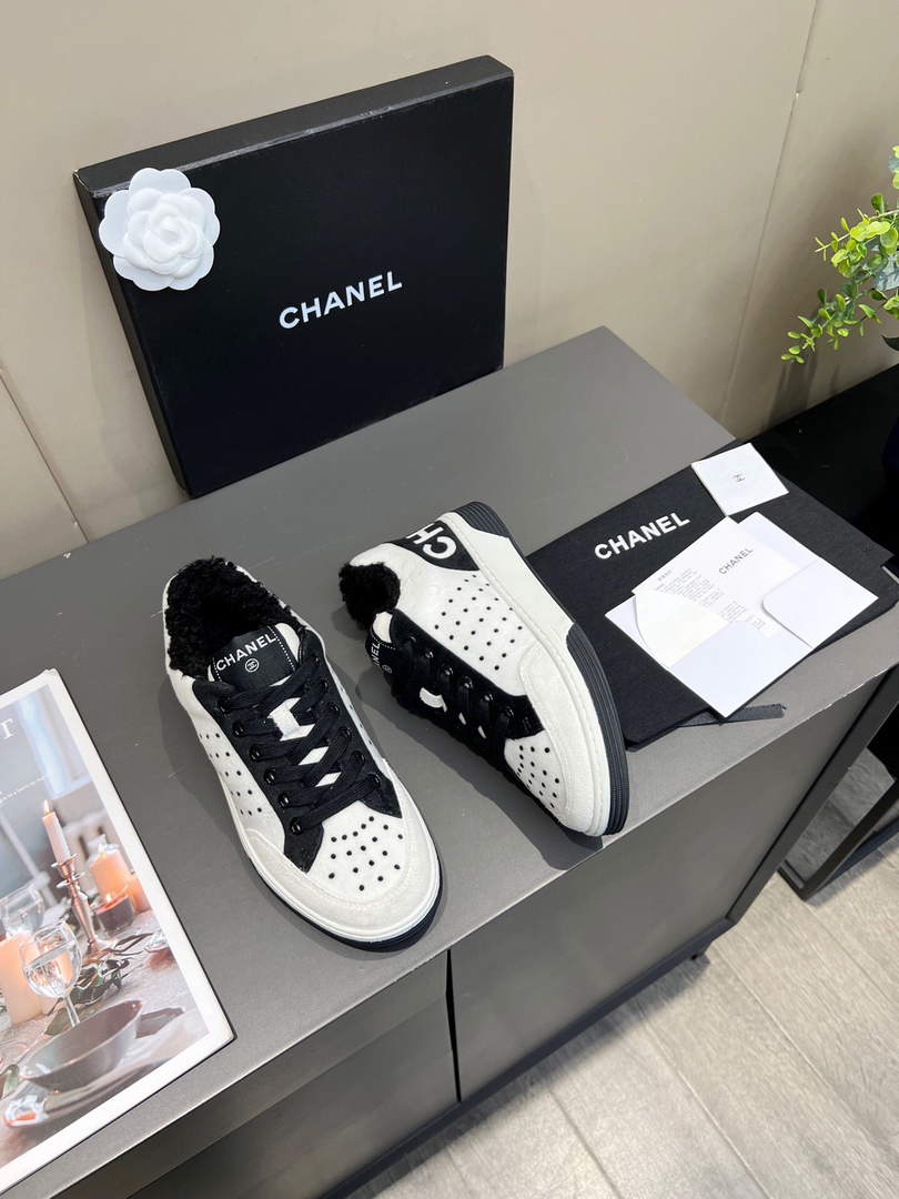 Chanel Men Women's Sneaker Designer Chanel Tennis Shoes C90093