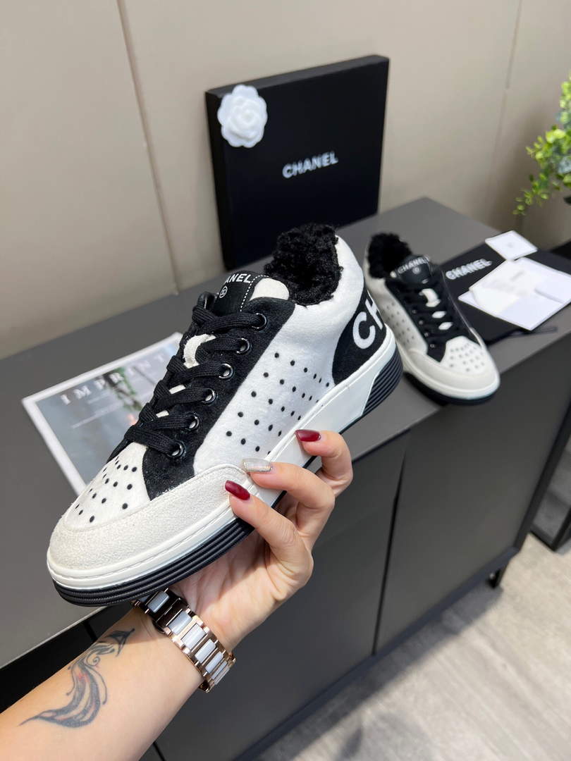 Chanel Men Women's Sneaker Designer Chanel Tennis Shoes C90093