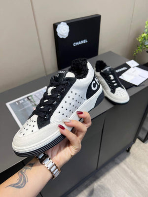 Chanel Men Women's Sneaker Designer Chanel Tennis Shoes C90093 - 34 - View 5