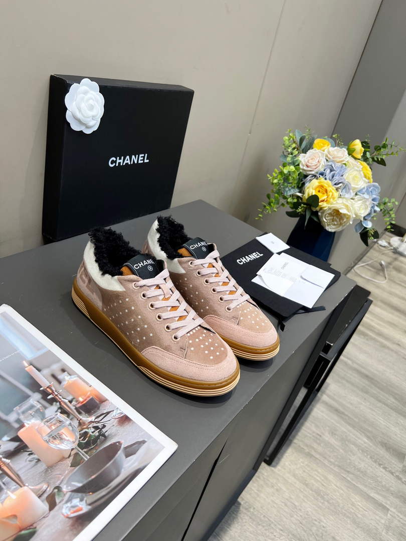 Chanel Men Women's Sneaker Designer Chanel Tennis Shoes C90094