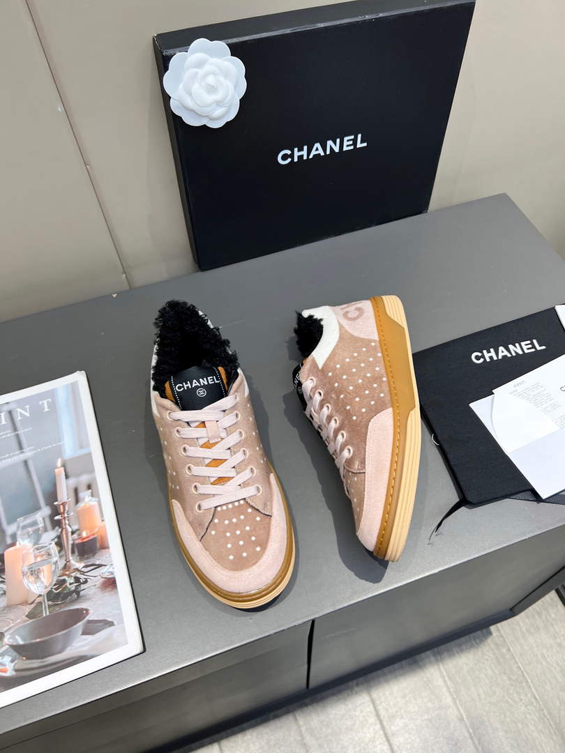 Chanel Men Women's Sneaker Designer Chanel Tennis Shoes C90094