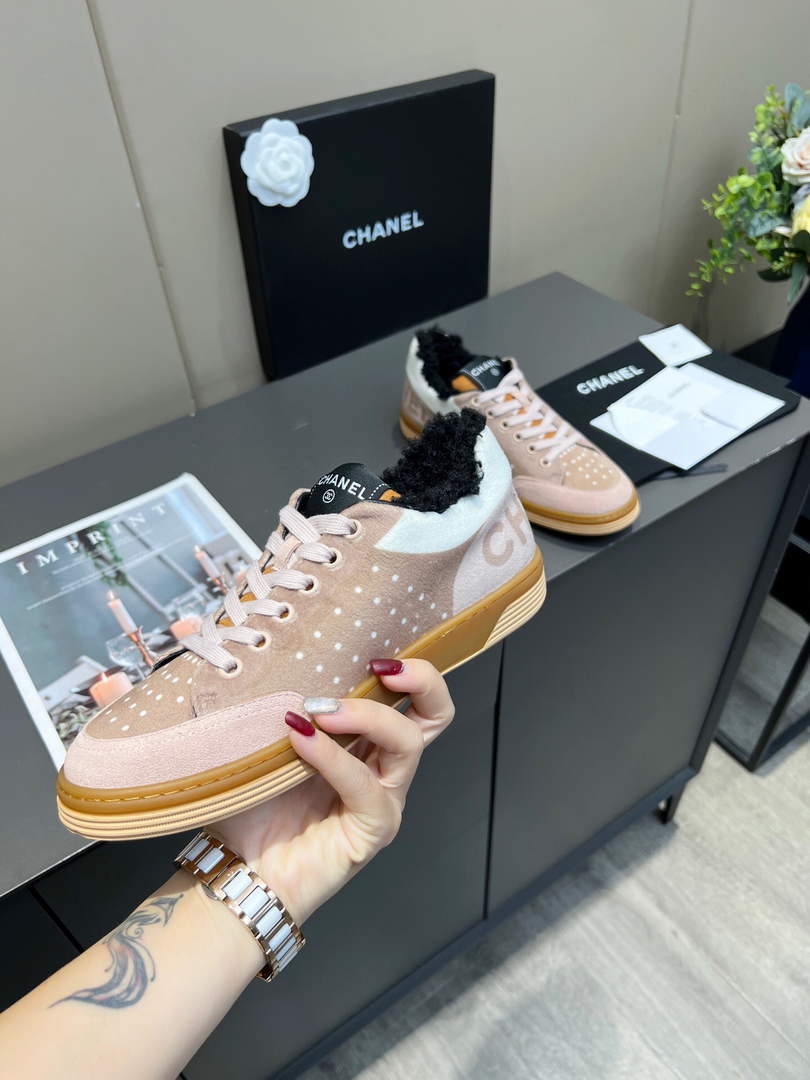Chanel Men Women's Sneaker Designer Chanel Tennis Shoes C90094